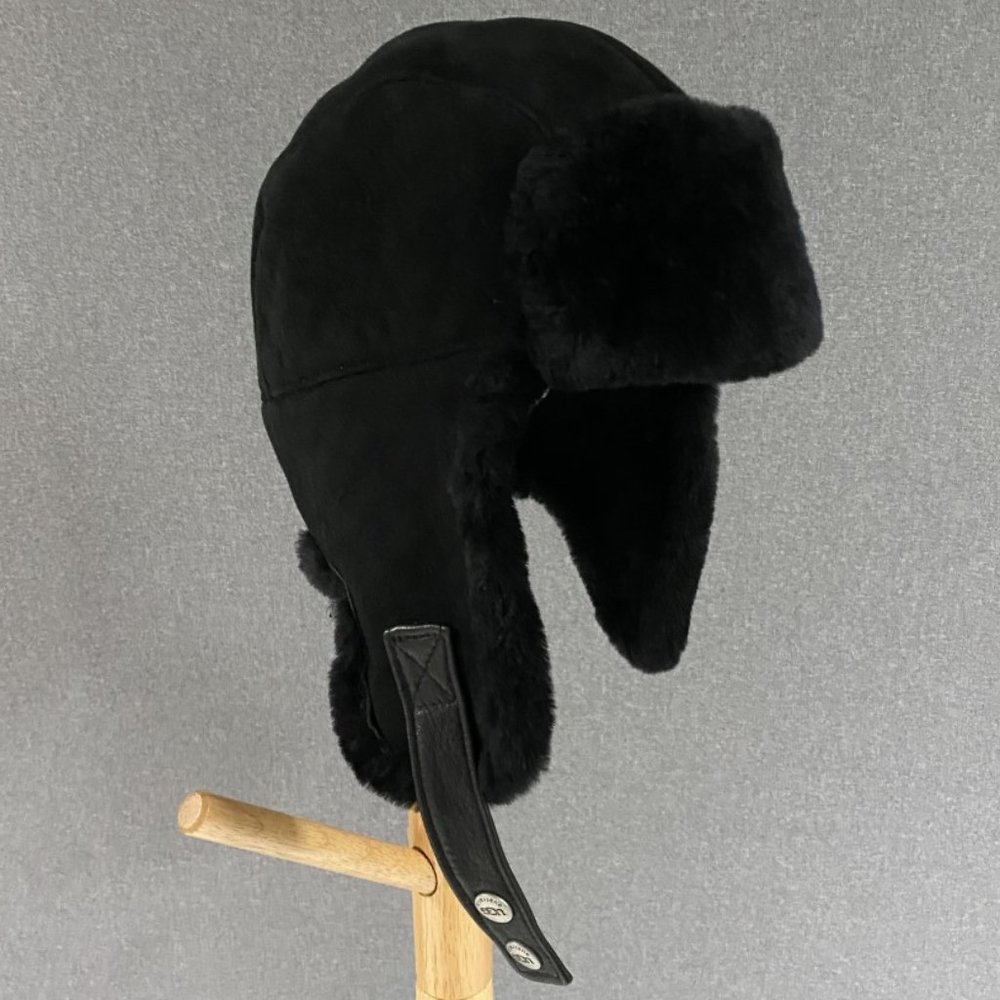 UGG Shearling Trapper Hat - Size S/M